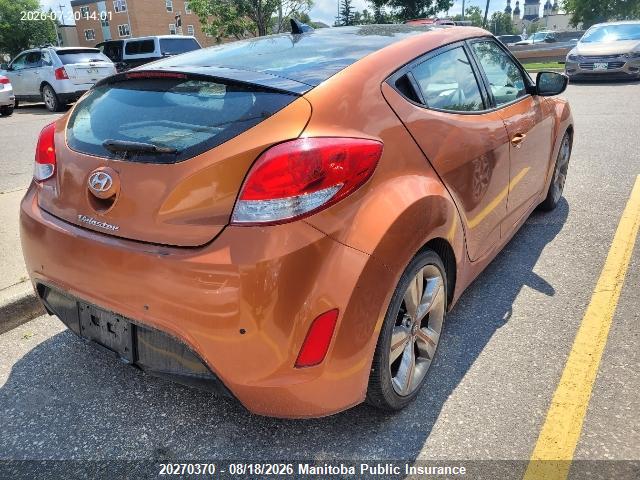 20270370 :رقم المزاد ، KMHTC6ADXDU150734 vin ، 2013 Hyundai Veloster مزاد بيع
