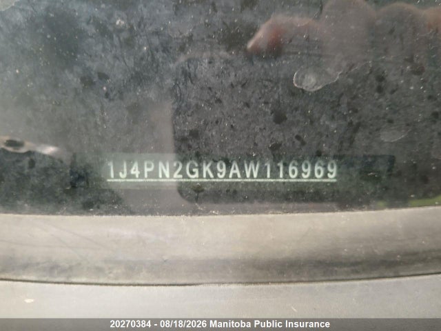 2010 Jeep Liberty Sport მანქანა იყიდება აუქციონზე, vin: 1J4PN2GK9AW116969, აუქციონის ნომერი: 20270384