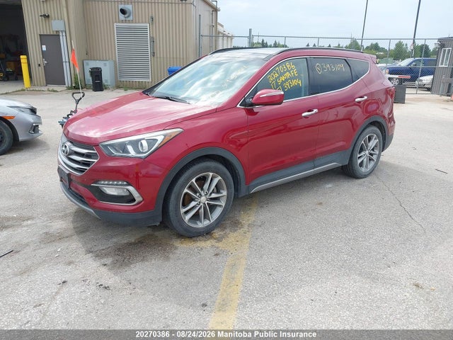 5XYZUDLA5HG393104 Hyundai Santa Fe Sport 2.0t