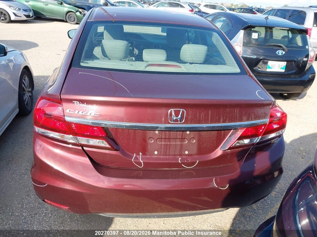 Honda Civic Lx 2015 2HGFB2F42FH008794 Image 14