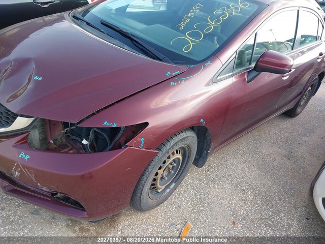 Honda Civic Lx 2015 2HGFB2F42FH008794 Image 2