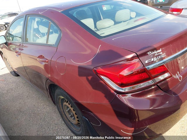 Honda Civic Lx 2015 2HGFB2F42FH008794 Image 3