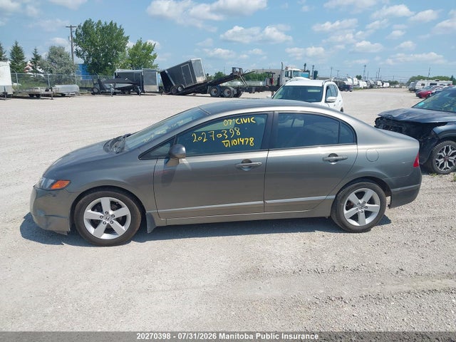 Aukcja sprzedaży 2007 Honda Civic Lx, vin: 2HGFA16597H101478, numer aukcji: 20270398