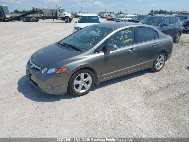 Aukcja sprzedaży 2007 Honda Civic Lx, vin: 2HGFA16597H101478, numer aukcji: 20270398
