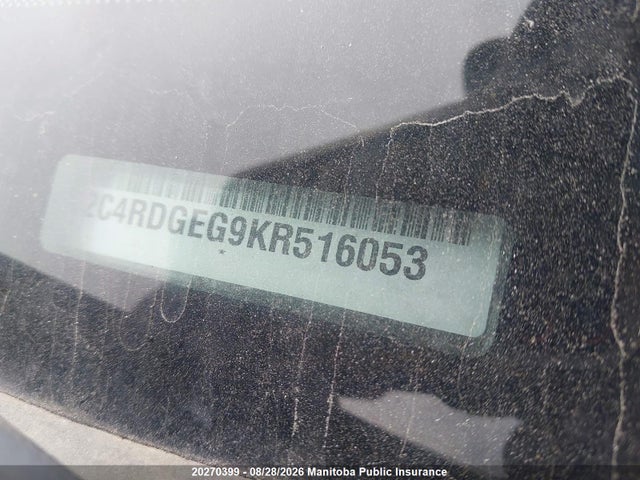 Dodge Grand Caravan Gt 2019 2C4RDGEG9KR516053 Image 9