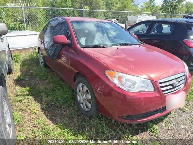 20270401 :رقم المزاد ، KMHDU45D59U686501 vin ، 2009 Hyundai Elantra Gl مزاد بيع