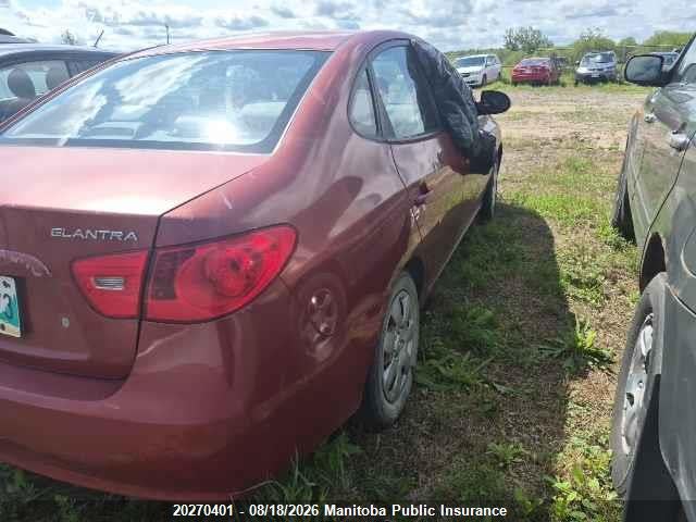 20270401 :رقم المزاد ، KMHDU45D59U686501 vin ، 2009 Hyundai Elantra Gl مزاد بيع