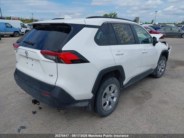 Продаж на аукціоні авто 2021 Toyota Rav4 Le, vin: 2T3Z1RFV4MC148005, номер лоту: 20270417