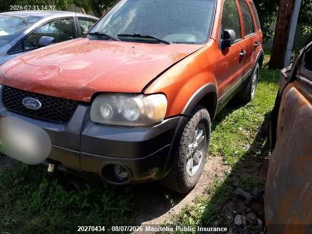 Продаж на аукціоні авто 2006 Ford Escape Xlt V6, vin: 1FMYU93146KA31518, номер лоту: 20270434