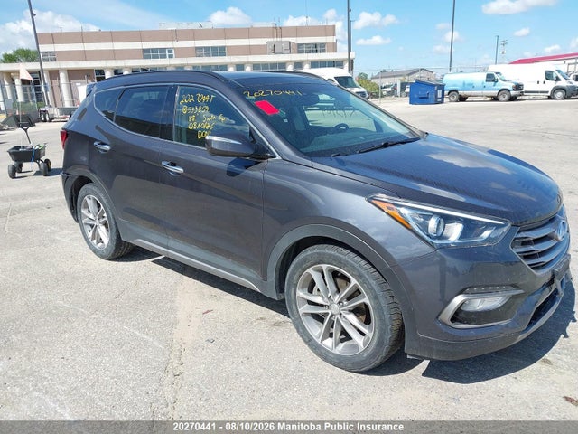 20270441 :رقم المزاد ، 5XYZUDLA7JG533854 vin ، 2018 Hyundai Santa Fe Sport 2.0t مزاد بيع