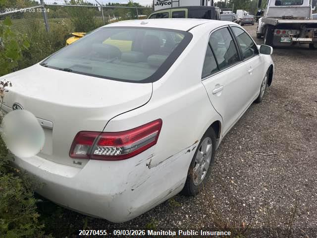 2010 Toyota Camry Le მანქანა იყიდება აუქციონზე, vin: 4T4BF3EK9AR006023, აუქციონის ნომერი: 20270455