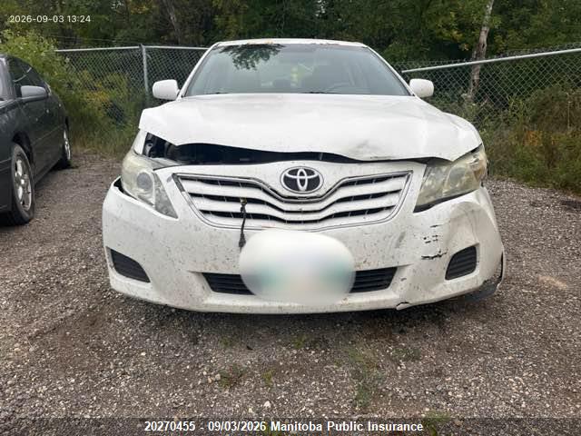 2010 Toyota Camry Le მანქანა იყიდება აუქციონზე, vin: 4T4BF3EK9AR006023, აუქციონის ნომერი: 20270455