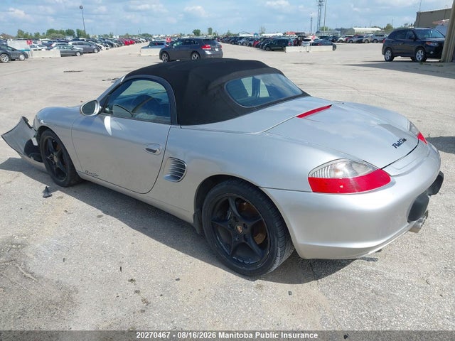 2004 Porsche Boxster მანქანა იყიდება აუქციონზე, vin: WP0CA29824U620300, აუქციონის ნომერი: 20270467