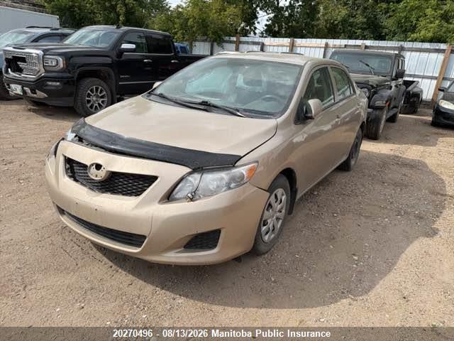 2009 Toyota Corolla Ce მანქანა იყიდება აუქციონზე, vin: 2T1BU40E49C025261, აუქციონის ნომერი: 20270496