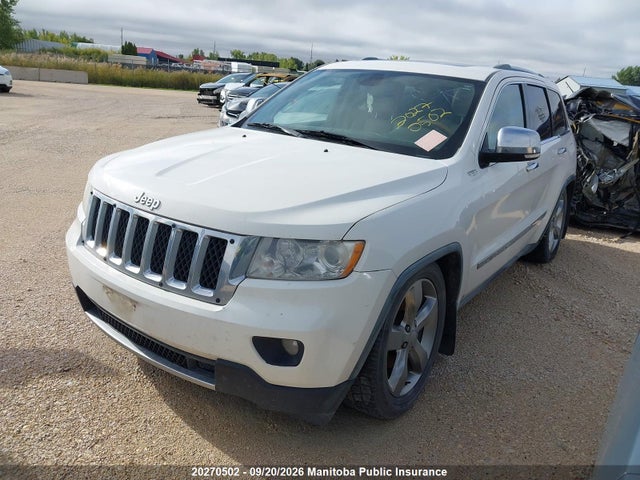Aukcja sprzedaży 2011 Jeep Grand Cherokee Overland, vin: 1J4RR6GT9BC586306, numer aukcji: 20270502