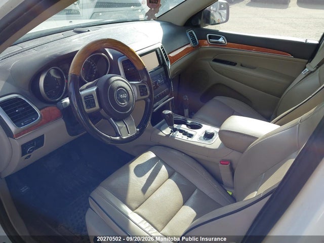 Aukcja sprzedaży 2011 Jeep Grand Cherokee Overland, vin: 1J4RR6GT9BC586306, numer aukcji: 20270502