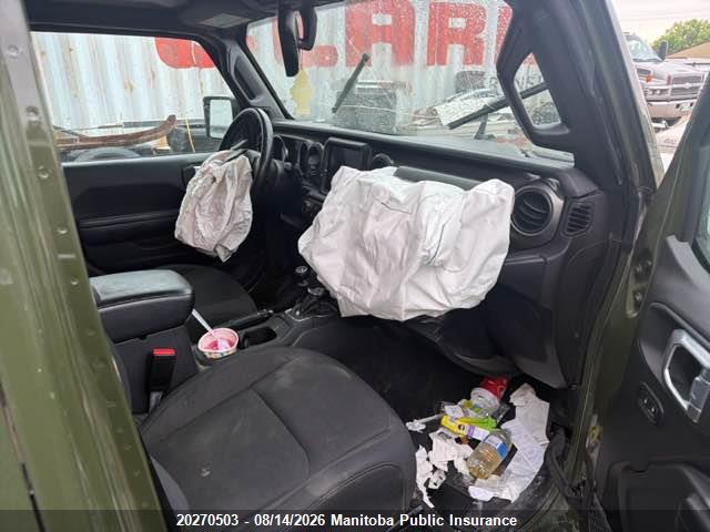 Продажа на аукционе авто 2021 Jeep Wrangler Unlimited Sport, vin: 1C4HJXDN1MW796095, номер лота: 20270503