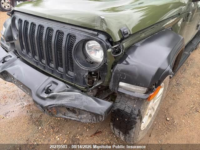 Продажа на аукционе авто 2021 Jeep Wrangler Unlimited Sport, vin: 1C4HJXDN1MW796095, номер лота: 20270503