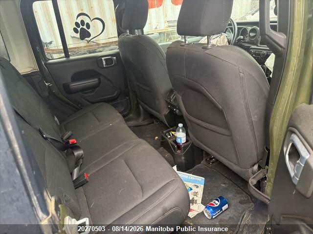 Продажа на аукционе авто 2021 Jeep Wrangler Unlimited Sport, vin: 1C4HJXDN1MW796095, номер лота: 20270503