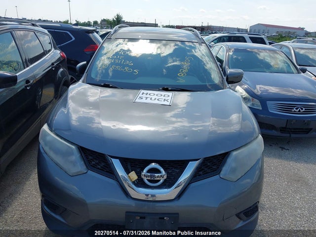 Продаж на аукціоні авто 2016 Nissan Rogue S, vin: 5N1AT2MT9GC886805, номер лоту: 20270514