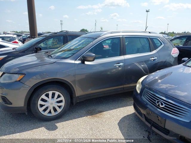 Продаж на аукціоні авто 2016 Nissan Rogue S, vin: 5N1AT2MT9GC886805, номер лоту: 20270514