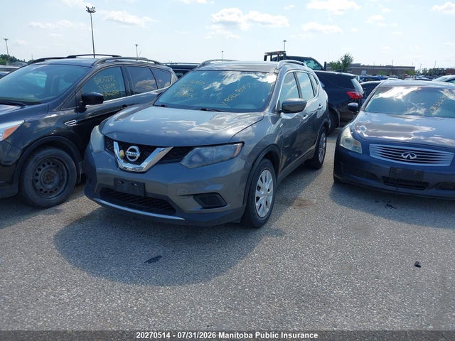 Продаж на аукціоні авто 2016 Nissan Rogue S, vin: 5N1AT2MT9GC886805, номер лоту: 20270514