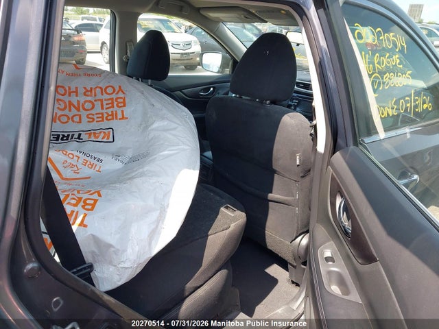 Продаж на аукціоні авто 2016 Nissan Rogue S, vin: 5N1AT2MT9GC886805, номер лоту: 20270514