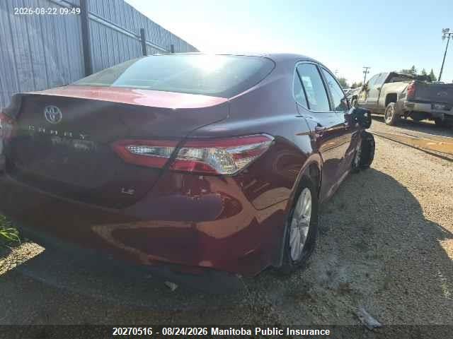4T1B11HK7KU729010 Toyota CAMRY LE
