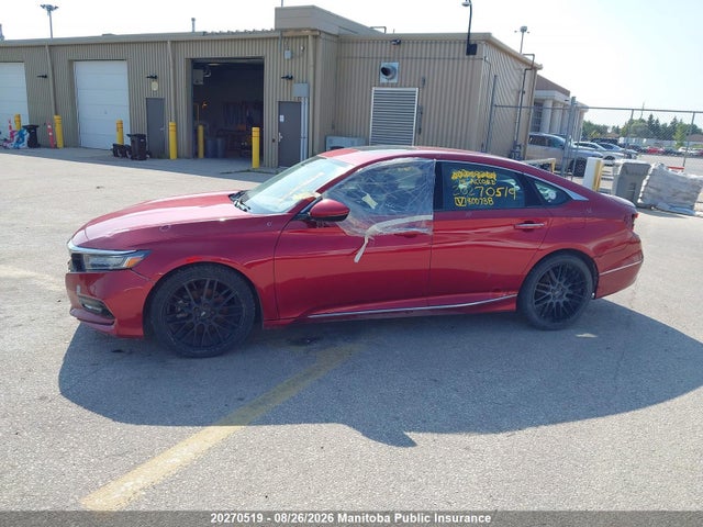Продаж на аукціоні авто 2018 Honda Accord Touring 2.0, vin: 1HGCV2F91JA800738, номер лоту: 20270519
