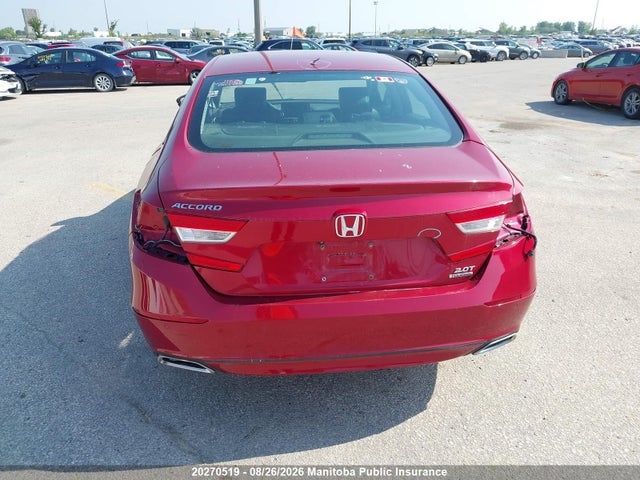 Продаж на аукціоні авто 2018 Honda Accord Touring 2.0, vin: 1HGCV2F91JA800738, номер лоту: 20270519
