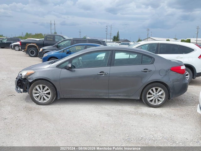 20270524 :رقم المزاد ، KNAFX4A60E5078317 vin ، 2014 Kia Forte Lx مزاد بيع