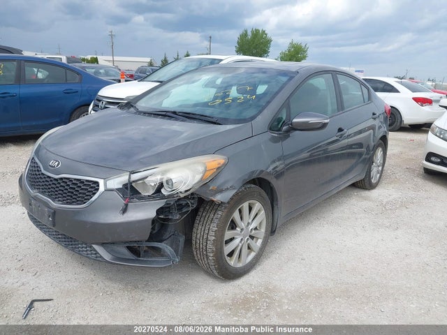 20270524 :رقم المزاد ، KNAFX4A60E5078317 vin ، 2014 Kia Forte Lx مزاد بيع
