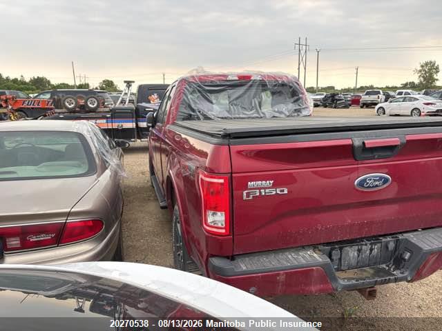 Ford F150 Xlt Supercab 2016 1FTFX1EF7GKD67646 Image 3