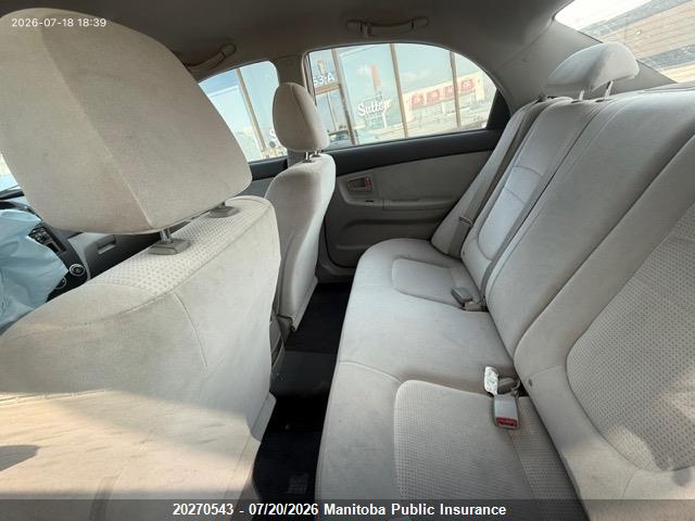 Aukcja sprzedaży 2007 Kia Spectra Lx, vin: KNAFE121075490005, numer aukcji: 20270543