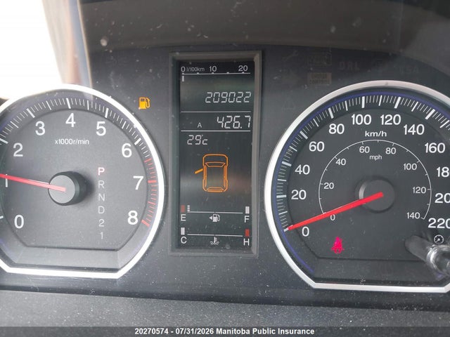 20270574 :رقم المزاد ، 5J6RE48757L809997 vin ، 2007 Honda Cr-v Ex-l مزاد بيع