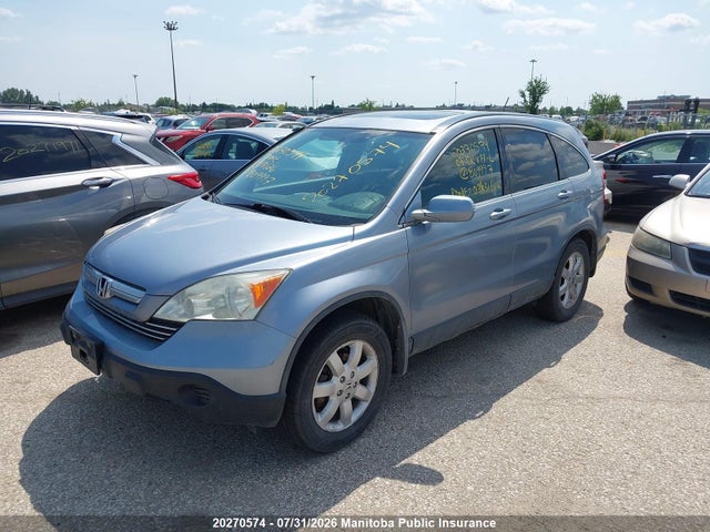 20270574 :رقم المزاد ، 5J6RE48757L809997 vin ، 2007 Honda Cr-v Ex-l مزاد بيع