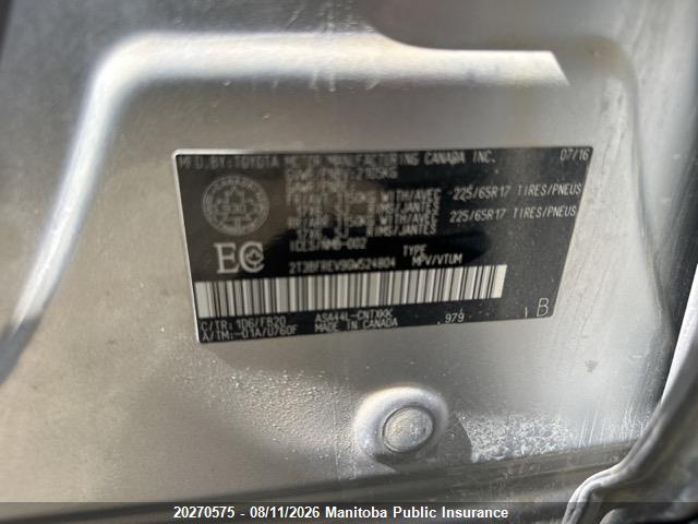 Toyota RAV4 LE 2016 2T3BFREV9GW524804 Image 9