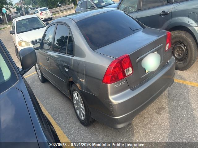 Aukcja sprzedaży 2005 Honda Civic Ex, vin: 2HGES16335H035336, numer aukcji: 20270578