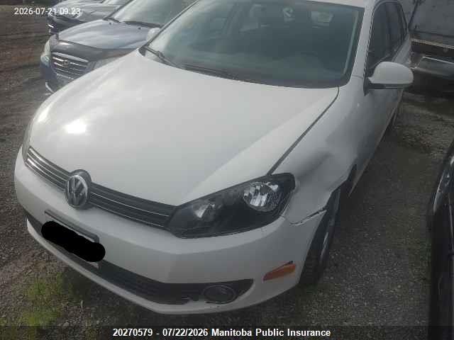 2010 Volkswagen Golf 2.0 Tdi მანქანა იყიდება აუქციონზე, vin: 3VWKL7AJ8AM694979, აუქციონის ნომერი: 20270579