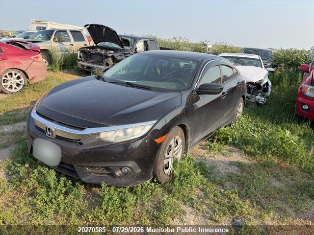Honda Civic Lx 2016 2HGFC2E56GH029933 Image 2