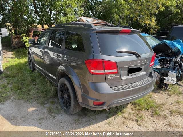 20270598 :رقم المزاد ، 3C4PDDCG9HT596162 vin ، 2017 Dodge Journey Sxt مزاد بيع