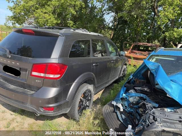 20270598 :رقم المزاد ، 3C4PDDCG9HT596162 vin ، 2017 Dodge Journey Sxt مزاد بيع