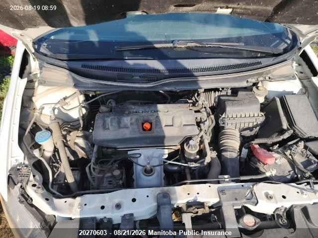 20270603 :رقم المزاد ، 2HGFB2F95CH113417 vin ، 2012 Honda Civic Ex-l مزاد بيع