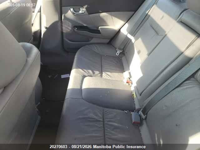 20270603 :رقم المزاد ، 2HGFB2F95CH113417 vin ، 2012 Honda Civic Ex-l مزاد بيع
