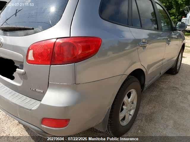 20270604 :رقم المزاد ، 5NMSG73E57H068681 vin ، 2007 Hyundai Santa Fe Gl مزاد بيع