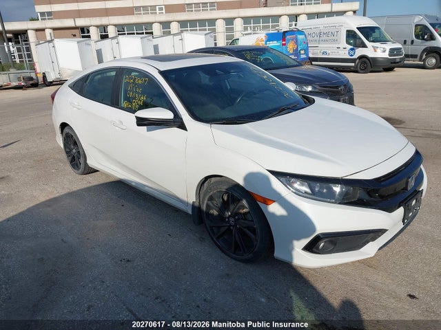 Auction sale of the 2019 Honda Civic Sedan, vin: 2HGFC2F8XKH027815, lot number: 20270617