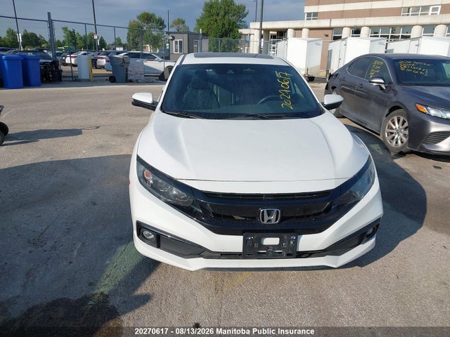 20270617 :رقم المزاد ، 2HGFC2F8XKH027815 vin ، 2019 Honda Civic Sedan مزاد بيع