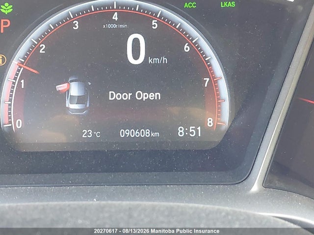 20270617 :رقم المزاد ، 2HGFC2F8XKH027815 vin ، 2019 Honda Civic Sedan مزاد بيع