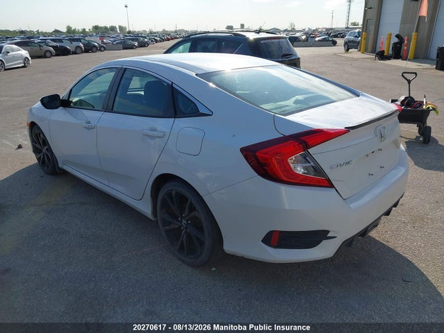 20270617 :رقم المزاد ، 2HGFC2F8XKH027815 vin ، 2019 Honda Civic Sedan مزاد بيع