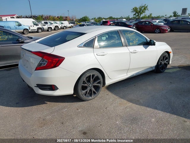 20270617 :رقم المزاد ، 2HGFC2F8XKH027815 vin ، 2019 Honda Civic Sedan مزاد بيع